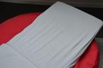 hoeslaken babybed, Kinderen en Baby's, Gebruikt, Jongetje of Meisje, Ophalen of Verzenden, Wit