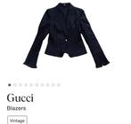 Gucci Blazer Vintage Tom Ford Collection 2003, Vêtements | Femmes, Vestes & Costumes, Gucci, Enlèvement, Comme neuf, Noir