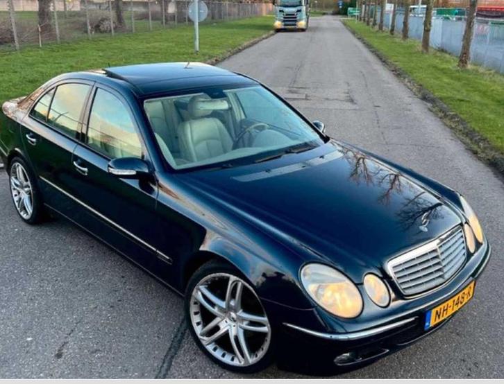 Topstaat E klasse 240 V6 EX ambassade, Auto's, Mercedes-Benz, Bedrijf, Te koop, E-Klasse, ABS, Adaptieve lichten, Adaptive Cruise Control