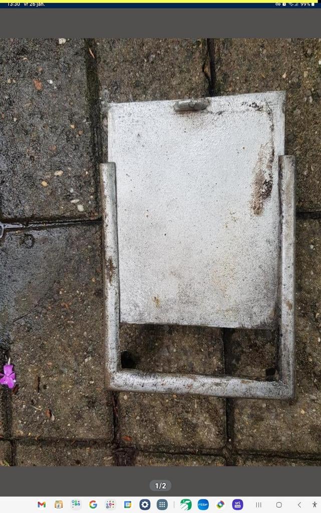 VANNE DE NETTOYAGE POUR CHEMINÉE, Enlèvement ou Envoi