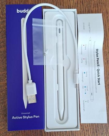 Nieuwe Pen Buddi Flow Universele Actieve Stylus met USB-C po beschikbaar voor biedingen