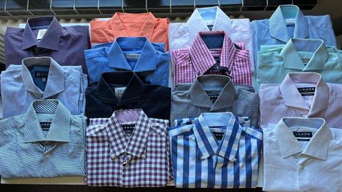 Luxe heren overhemden - lengte maat 7 - boardmaat 39/40, Kleding | Heren, Overhemden, Zo goed als nieuw, Halswijdte 39/40 (M)