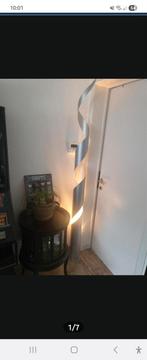 Design voor een prijsje Evaluz vulcano vloerlamp, Ophalen, Gebruikt, Metaal, Design