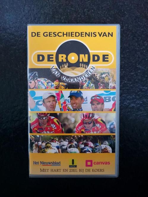 De geschiedenis van De Ronde van Vlaanderen, Cd's en Dvd's, VHS | Documentaire, Tv en Muziek, Nieuw in verpakking, Documentaire