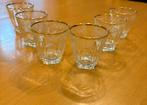6 kleine theeglazen, Ophalen, Zo goed als nieuw, Borrel- of Shotglas