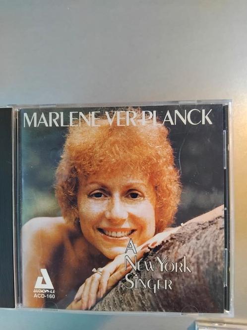 Cd. Marlene Ver Planck. A New York Singer. (Audiophile)., Cd's en Dvd's, Cd's | Jazz en Blues, Zo goed als nieuw, Ophalen of Verzenden