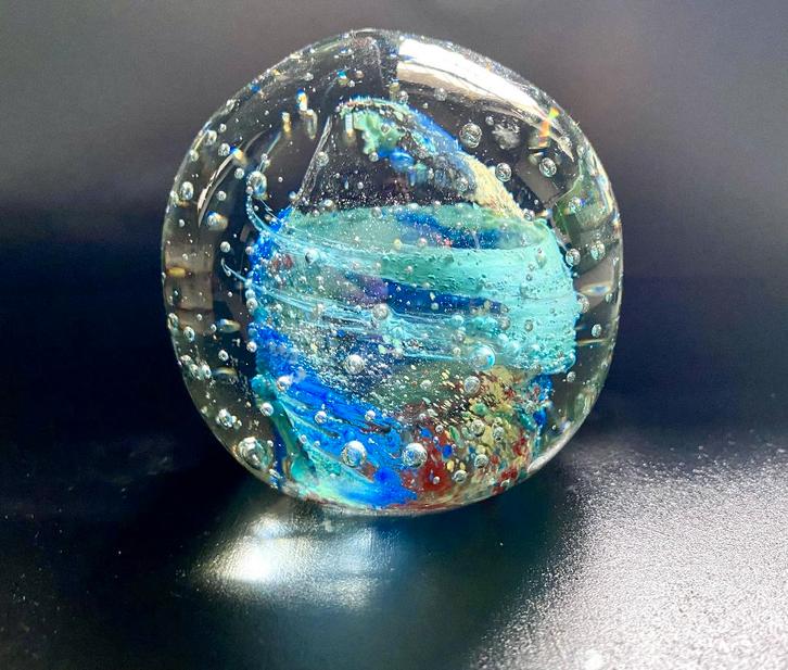 Cristallerie Val Saint Lambert Sulphide papierpers, Antiek en Kunst, Antiek | Glaswerk en Kristal, Ophalen of Verzenden