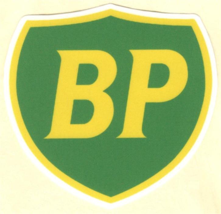 BP sticker #1, Motoren, Accessoires | Stickers, Verzenden