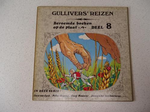 Sprookjes LP "Guliver's Reizen" Beroemde Boeken op de P, CD & DVD, Vinyles | Néerlandophone, Utilisé, Autres genres, 12 pouces