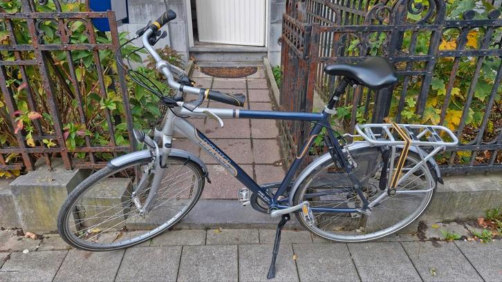 Herenfiets merk Bikkel - 7 versnellingen - frame 63 cm, Fietsen en Brommers, Fietsen | Heren | Herenfietsen, Versnellingen, Ophalen