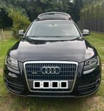AUDI Q5 2.0 TDI €5 Airconditioning GPS leer 287000km 7300€, Auto's, Euro 5, Zwart, Q5, Zwart