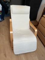 Fauteil à bascule avec repose-pieds, Maison & Meubles, Fauteuils, Enlèvement, Utilisé, Bois