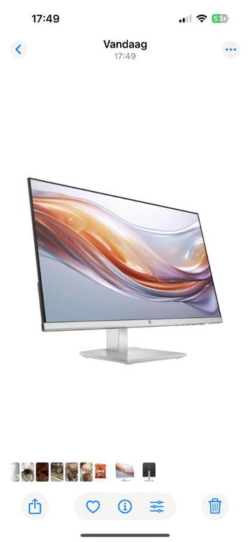 HP Monitor 24 inch beschikbaar voor biedingen