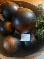 Kerstballen zwart/ roestkleurig, Enlèvement, Neuf, Balance