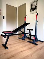 Nieuwe verstelbare bank en steunen., Sport en Fitness, Ophalen, Nieuw