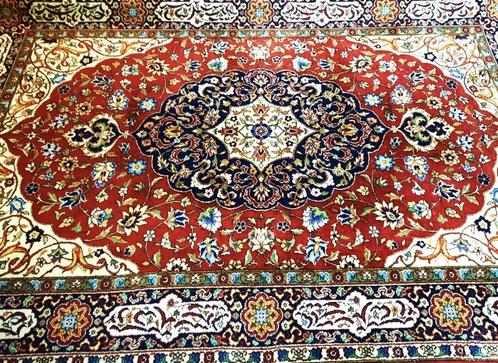 Gesigneerd Perzische handgeknoopt tapijt (Tabriz) 300x200 cm, Antiquités & Art, Tapis & Textile, Enlèvement