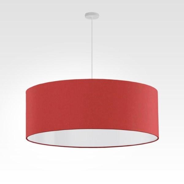 Drum kap hanglamp 100 cm XXL, Huis en Inrichting, Lampen | Hanglampen, Zo goed als nieuw, Minder dan 50 cm, Metaal, Stof, Ophalen of Verzenden