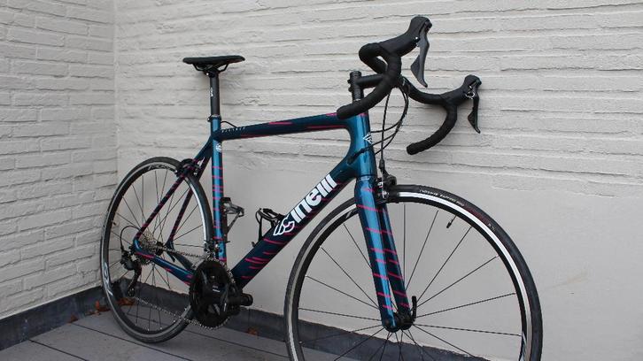Cinelli Veltrix XL, Carbon race Fiets, Shimano 105, Fietsen en Brommers, Fietsen | Racefietsen, Nieuw, Heren, 28 inch, Carbon