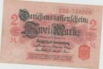 Zwei Mark 1914 Duitsland, Postzegels en Munten, Los biljet, Duitsland, Verzenden