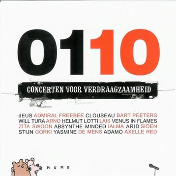 0110 Concerten Verdraagzaamheid Arno , Zita Swoon, Gorki cd