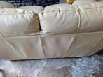 2 zit leder, Huis en Inrichting, Ophalen of Verzenden, Gebruikt