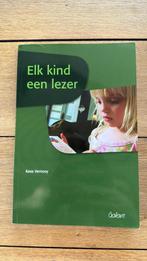 Elk kind een lezer, Boeken, Studieboeken en Cursussen, Ophalen of Verzenden, Nieuw, Hogeschool, Kees Vernooy