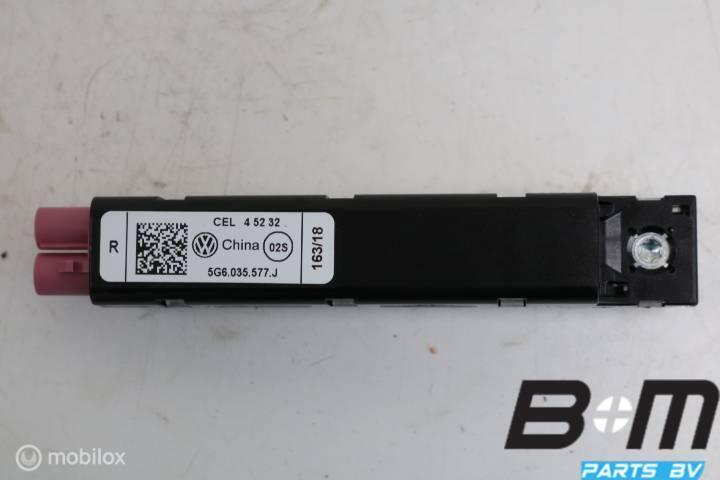 Antenneversterker VW Golf 7 5G6035577J, Auto diversen, Autoradio's, Gebruikt