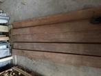 Azobe damwand balken, Ophalen, Nieuw, Hardhout, 250 cm of meer