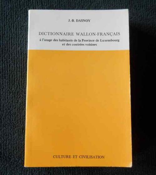 Dictionnaire wallon - français  (Province de Luxembourg), Livres, Livres régionalistes & Romans régionalistes, Enlèvement ou Envoi