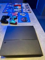 Ps4 + 13 jeux + 2 manettes, Enlèvement, Utilisé