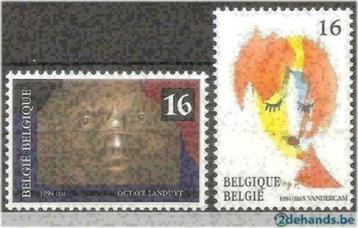 Belgie 1994 - Yvert 2535-2536 /OBP 2538-2539 - Kunstree (PF)