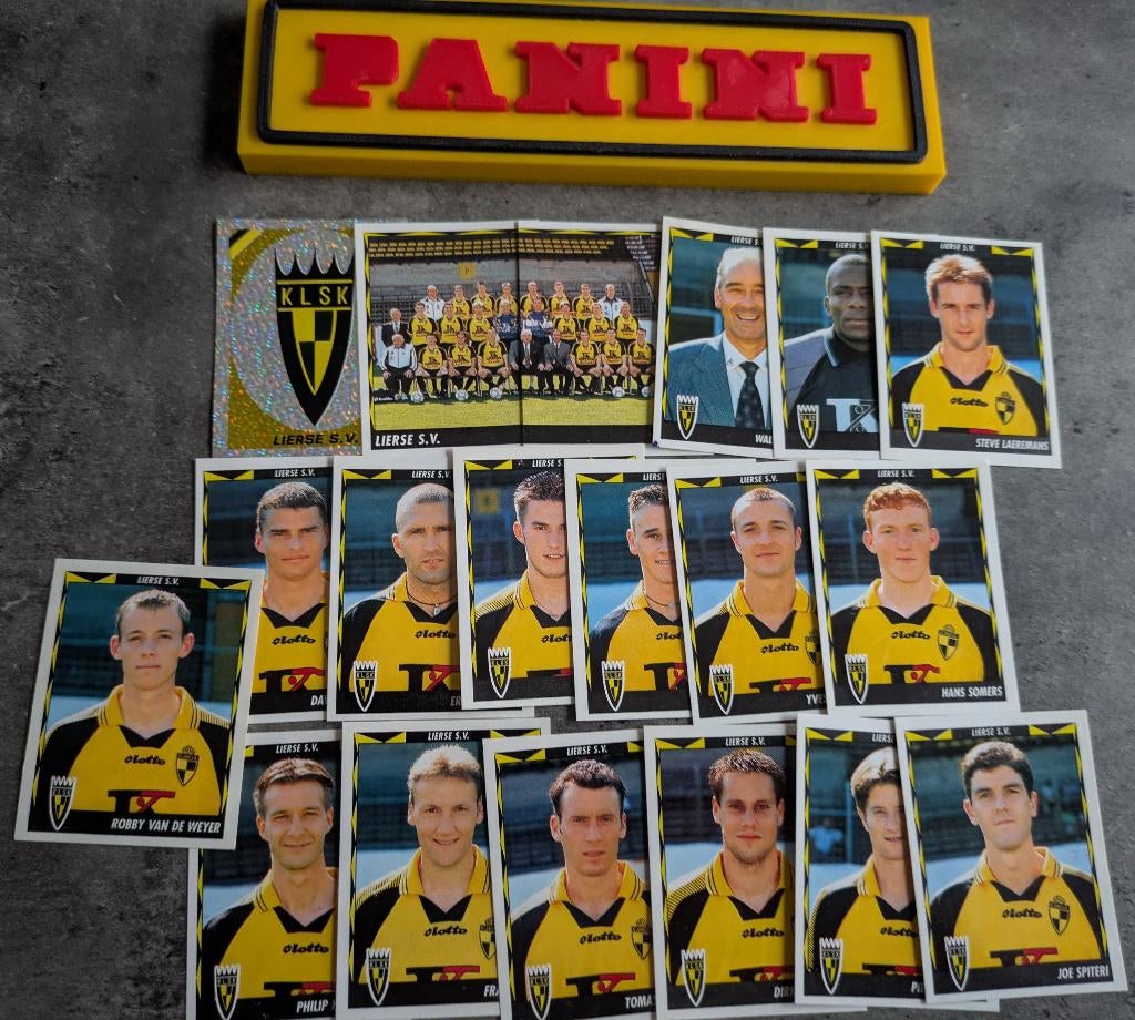 Panini FOOTBALL 99 19 STICKERS 1999 LIERSE  SK VOETBAL, Ophalen of Verzenden, Nieuw