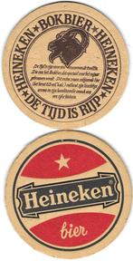 bierviltje 1st Heineken bokbier, Verzamelen, Verzenden, Heineken