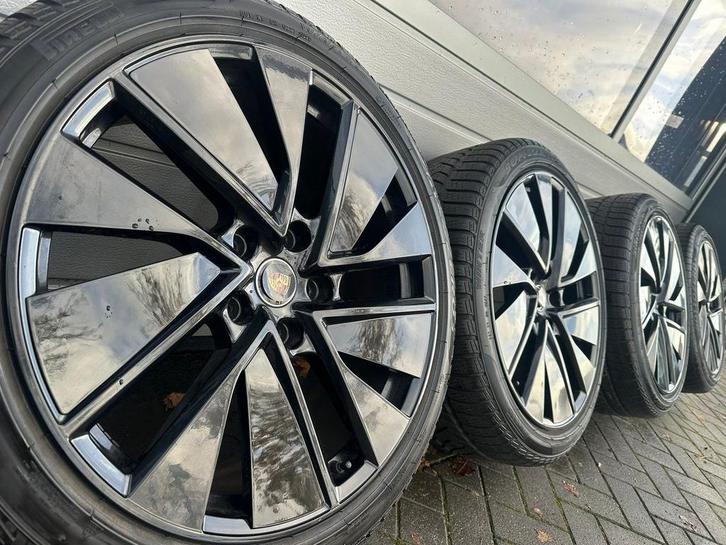 21 inch Porsche Taycan E-Hyrbid S Turbo velgen winterbanden, Auto-onderdelen, Banden en Velgen, Banden en Velgen, Winterbanden