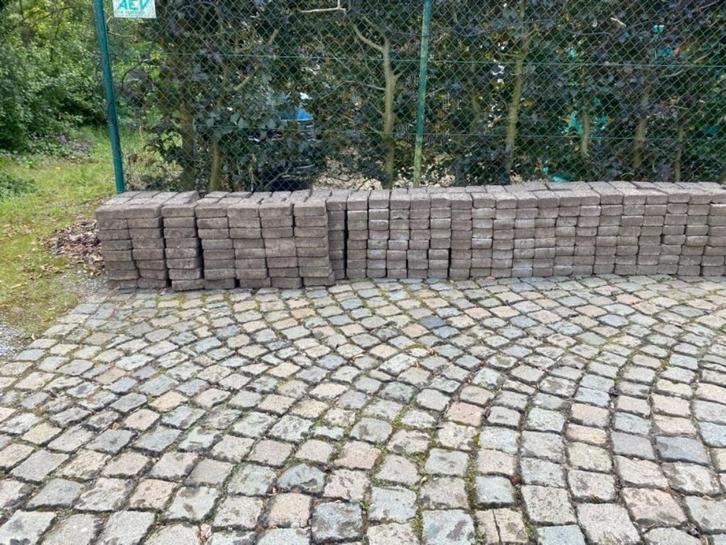 Betonklinkers, Tuin en Terras, Tegels en Klinkers, Gebruikt, Klinkers, Beton, 10 m² of meer, Ophalen