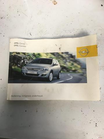 Opel corsa combo handleiding beschikbaar voor biedingen