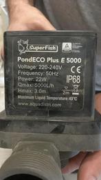 superfish eco plus E5000, Enlèvement, Utilisé, Pompe de bassin