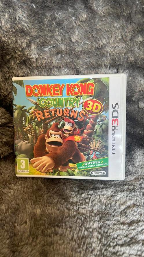 Donkey Kong Country Returns 3D, Games en Spelcomputers, Games | Nintendo 2DS en 3DS, Zo goed als nieuw, Overige genres, Vanaf 3 jaar