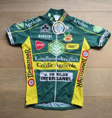 Landbouwkrediet vintage fietsshirt maat S beschikbaar voor biedingen