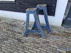 Oude gietijzeren machinepoten Hoog 76 cm, Antiek en Kunst, Ophalen