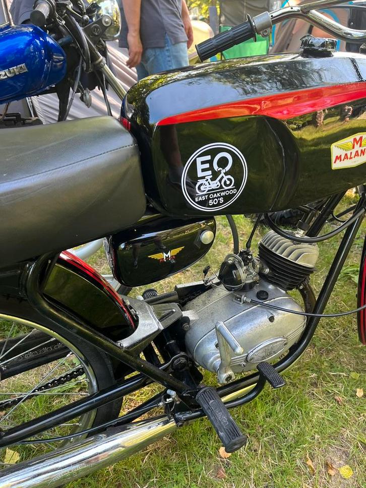 Oldtimer 50CC Malanca 1968, Fietsen en Brommers, Brommers | Oldtimers, Overige merken, Klasse B (45 km/u), Ophalen