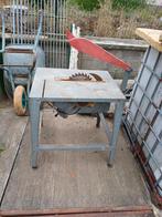 Zaagtafel met extra houder voor platen en extra zaagblad, Doe-het-zelf en Bouw, Gereedschap | Zaagmachines, Ophalen, Gebruikt