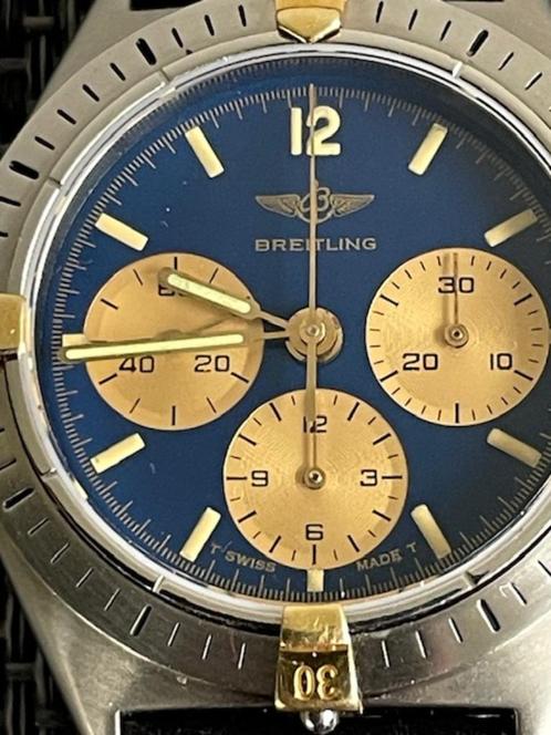 Breitling Callisto, Handtassen en Accessoires, Horloges | Heren, Gebruikt, Polshorloge, Breitling, Staal, Staal, Ophalen of Verzenden