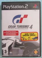 PS2 - Gran Turismo 4 / + sticker / 3+, Games en Spelcomputers, Games | Pc, Ophalen of Verzenden, Gebruikt, Racen en Vliegen, Vanaf 3 jaar