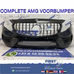 W156 GLA FACELIFT AMG GT VOORBUMPER ZWART complete BUMPER +, Auto-onderdelen, Gebruikt, -, Voor, Ophalen of Verzenden