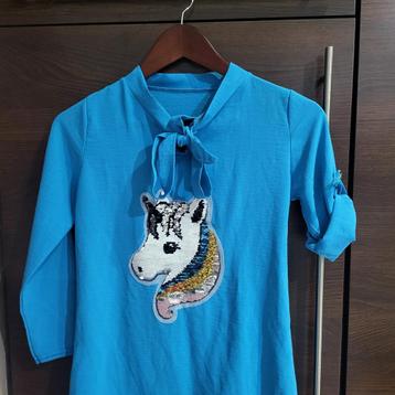 Robe chemise neuf 12 ans à sequin   beschikbaar voor biedingen