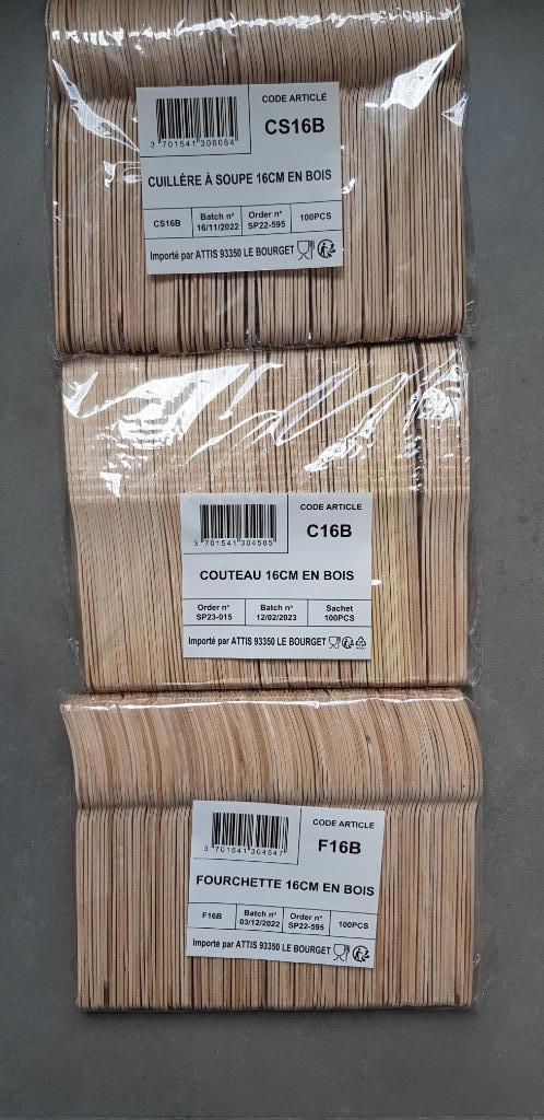 LOT DE CONSOMMABLES POUR SNACKS, FRITERIES, ..., Zakelijke goederen, Horeca | Keukenapparatuur, Ophalen of Verzenden