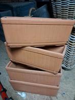 4 mooie bloembakken te koop, Ophalen of Verzenden, Zo goed als nieuw