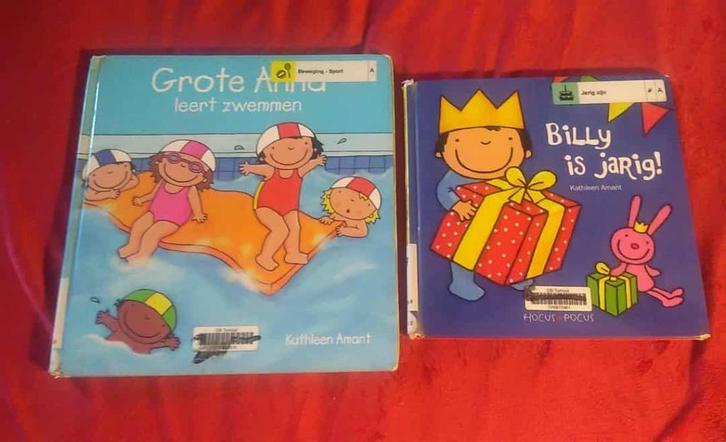 2 boekjes van Kathleen Amant over Anna en Billy, Boeken, Kinderboeken | Baby's en Peuters, Ophalen of Verzenden