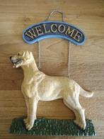 Labrador, welcome mural, Collections, Statues & Figurines, Animal, Utilisé, Enlèvement ou Envoi